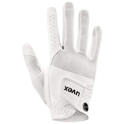 uvex sumair - flexibel ridhandske för dam och herr - hållbar - optimal ventilation - off-white - 7