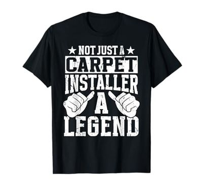 Funny Profession Quote Carpet Installer Maglietta