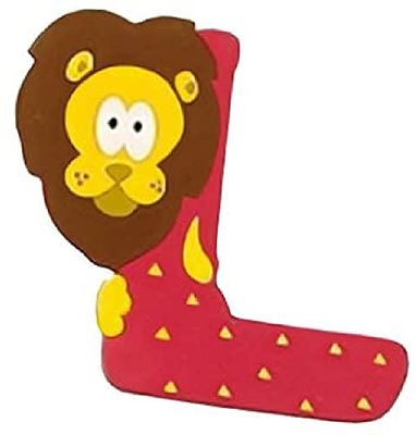 Small Foot Lettera L in Legno Con animali