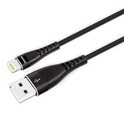 PHILIPS DLC5204V/00 iPhone oplaadkabel - 1,2 meter - Compatibel met iPad, iPod, iPhone - USB-A naar Lightning-kabel