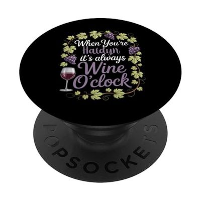 HAIDYN Personalized Women's Gift Custom HAIDYN PopSockets Adhesive PopGrip