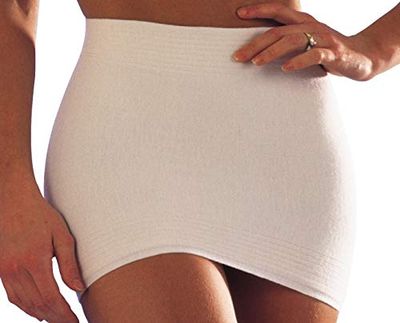 SCUDOTEX Ceinture Elastique en Laine Couleur Blanche Hâteur 27 cm Taille 4