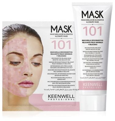 KEENWELL Masque de Relaxation N.101, Noir, Estandar