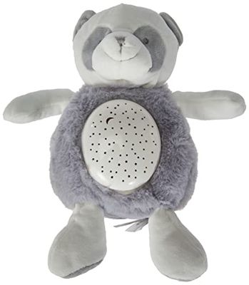 Doudou et Compagnie DC3693 - Lámpara nocturna infantil con 3 luces (sonido natural, 20 cm), color gris