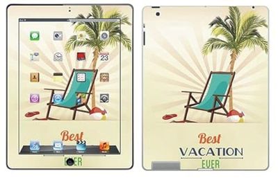 Royal Sticker for Tablet Best Vacation iPad 3