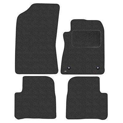 JVL Fully Tailored Carpet Car Mat, Set of 4
