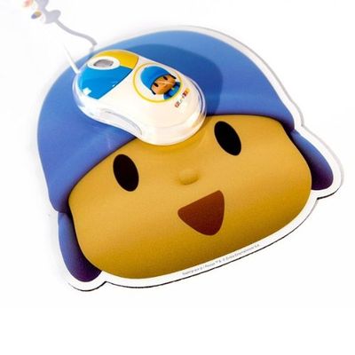 Pocoyo PCY-Bundle-2 - Kit de ratón óptico (USB, 800 dpi, 1.5 Metros) y Alfombrilla