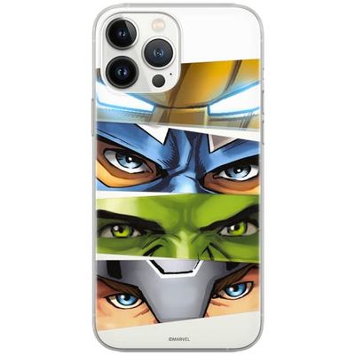 ERT GROUP mobiel telefoonhoesje voor Iphone 13 PRO MAX origineel en officieel erkend Marvel patroon Avengers 006 optimaal aangepast aan de vorm van de mobiele telefoon, gedeeltelijk bedrukt