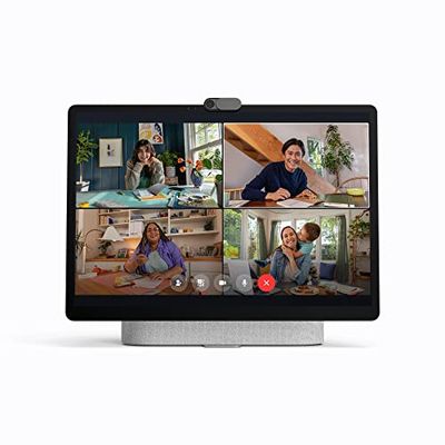 Facebook 899-00123-01 Portal Plus - Smart Video Calling 14 inch touchscreen met stereo luidsprekers,lichtGrijs
