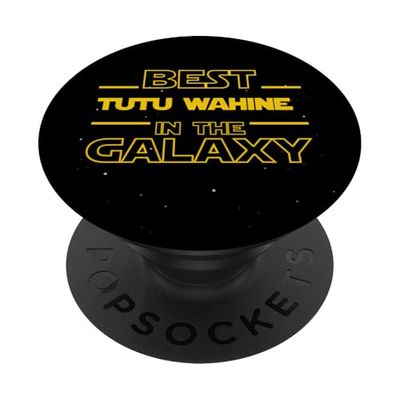 Best Tutu Wahine in the Galaxy | Grandma In Hawaiian Gifts PopSockets Adhesive PopGrip