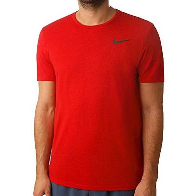 Nike M Nk BRT Top SS Hpr Dry, T-Shirt Uomo, University Red/Htr/(Black), 3XL-T