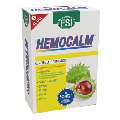 Hemocalm complemento alimentar, 30 cápsulas.