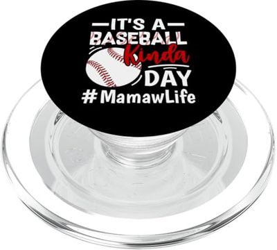 Es un día de béisbol Mamaw Life PopSockets PopGrip para MagSafe