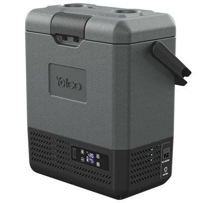 Yolco ET8 CARBON, Draagbare compressorkoelkast, Black