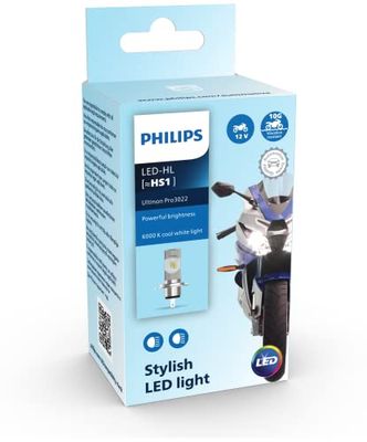 Philips Ultinon Pro3022 LED lampadina fari moto (HS1)