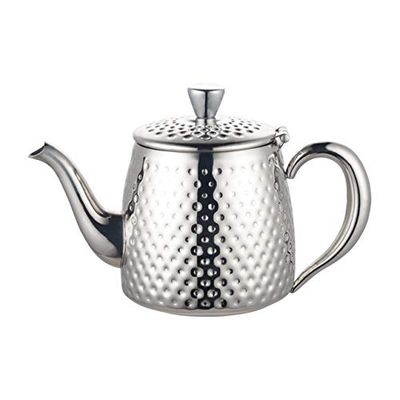 Café Olé Tetera, Serie Sandringham, 35oz, 1 Litro, Acero Inoxidable 18/10, Pulida a Espejo, SDT-035