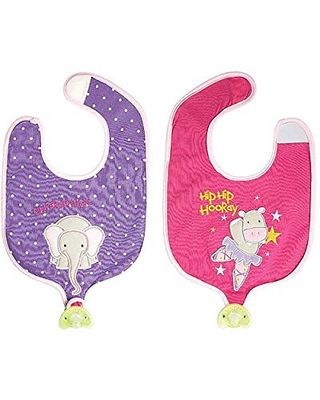 FlapJackKids FJ-LUV0704 slabbetjes, olifant/nilpaard