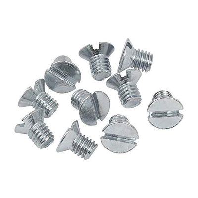 Trend GB/01 GB SCREWS 2BAX1/4, conjunto de 10 unidades, prateado