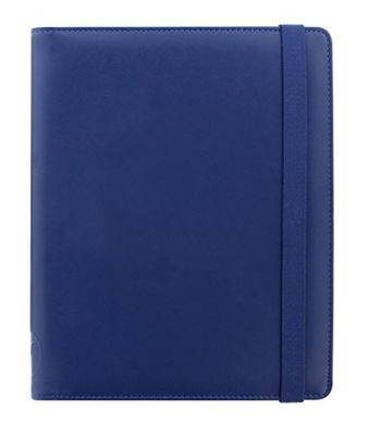 FILOFAX Spreker met elastiek "Metropol", formaat A4, marineblauw