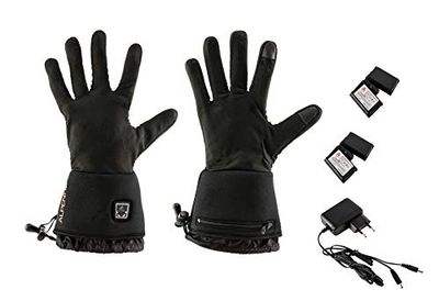 Alpenheat Unisex handschoenen Fire-Gloveliner Heated Glove Liner, zwart, XXL, AG1-XXL