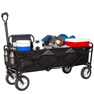 MacSports WTCX-100 Mac Sports Extended Wagon Bag & Storage, lång, svart