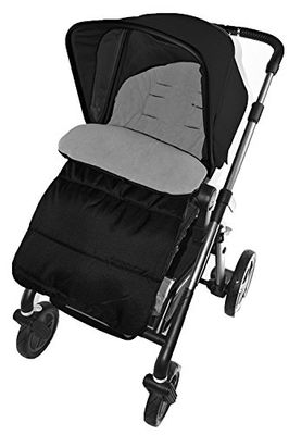 Voetzak/COSY TOES compatibel met Chicco kinderwagen Dolphin grijs