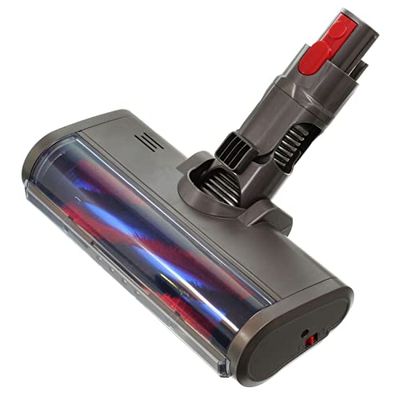 Paxanpax 69-DY-220C Compatible 'Quick Release' Type Carbon Fibre Brush Motorised Floor Tool for Dyson V7, V8, V10, V11 Series, Plastic