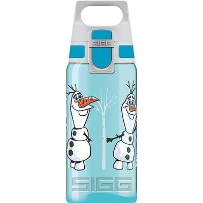 SIGG VIVA ONE Disney kinderdrinkfles (0.5 L), vervuilingsvrije kinderfles met lekvrij deksel, sportdrinkfles voor één hand
