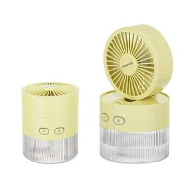MINI-VENTILATOR MET GELE VERNEVELAAR