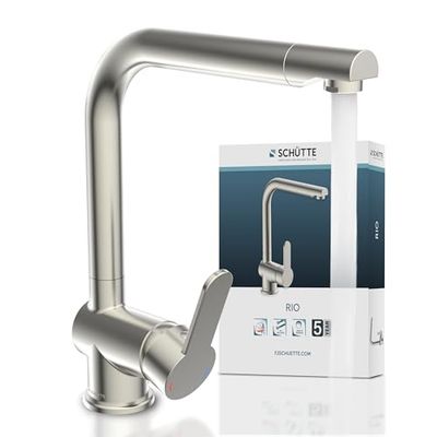 SCHÜTTE 79826 Rubinetto per lavello, Acciaio Inox