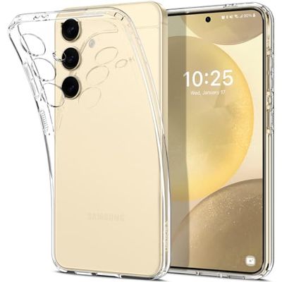 Spigen Liquid Crystal Case Compatibel met Samsung Galaxy S24 hoesje -Crystal Clear