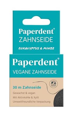 Paperdent Filo interdentale – eucalipto menta, set da 6 pezzi