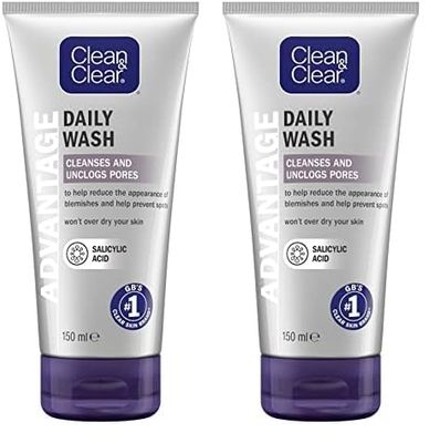CLEAN & CLEAR® Advantage Spot Control Daily Wash 150ml - Pack of 12