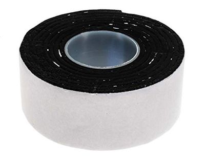 RS PRO gummi självsvetsande isoleringstejp, svart, tjocklek 3 mm, 38 mm x 1,5 m