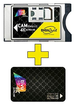 Digiquest CAM Tivùsat 4K Ultra HD Svart