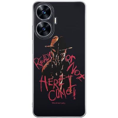 ERT GROUP etui na telefon Realme C55, case oryginalny i oficjalnie licencjonowany przez Horror, wzór Nightmare of Elm Street 007, optymalnie dopasowane, plecki z TPU