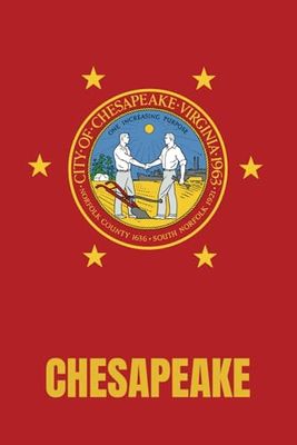 Chesapeake City Notebook – USA Edition: 120 Pages, Lined, 6x9 – Journal for Chesapeake Pride