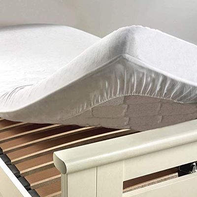 Douceur d'Intérieur Coprimaterasso in spugna, 90 x 190 cm, Aa 30, 53% poliestere, 47% cotone, impermeabile, 100% PEVA