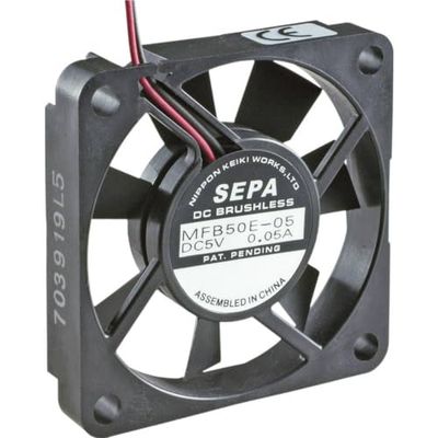 SEPA MFB50E05 Ventilateur axial 5 V/DC 10.1 m³/h (L x l x H) 50 x 50 x 10 mm