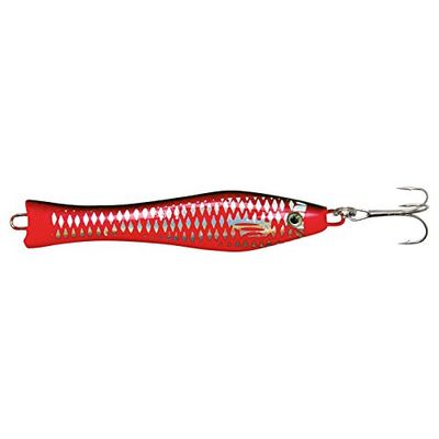 Zebco Z-Sea Fat Head - Anzuelo (125 g), Color Rojo y Negro