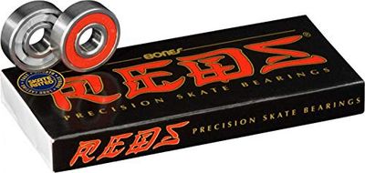 Bones Bearings Bearings Bones Red Rolamento de skateboard, cor incolor, tamanho 2 x 0,5 x 2