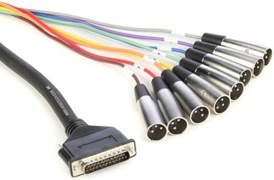 Hosa Technology DTM-805 Câble équilibré DB25 vers XLR3M 5 m