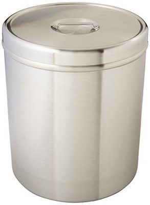 Polar Ware 8J Stainless Steel Dressing Jar with Slip-Over Cover, 8 qt. Capacity (Case of 6)