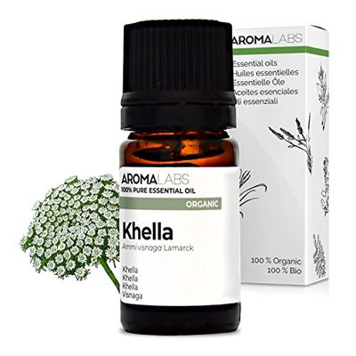 Aroma Labs - Khella BIO - Olio Essenziale Chemiotipizato e Certificato AB/Cosmos - 5 mL