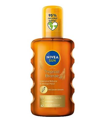 NIVEA Sun Carotene Spray olio solare, 200 ml