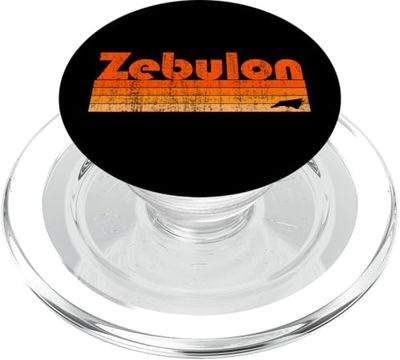 Zebulon, estilo retro de los años 80 PopSockets PopGrip para MagSafe