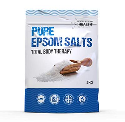 Sels d'Epsom purs | Sel de bain au sulfate de magnésium (paquet de 3 kg)