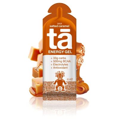 TA ENERGY - Gel Energétique - Salted Caramel x12 - Energie - Sodium - BCAA - Antioxydants - Idéal pendant les activités sportives 133Kcal