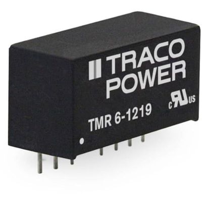 TRACOPOWER Convertisseur CC/CC pour Circuits imprimés TMR 6-0519 Nbr. de Sorties: 1 x 5 V/DC 9 V/DC 666 mA 6 W 1 pc(s)
