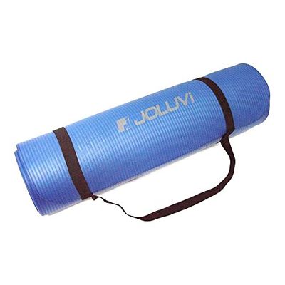Joluvi 235914021 Tappetino Yoga in iuta blu